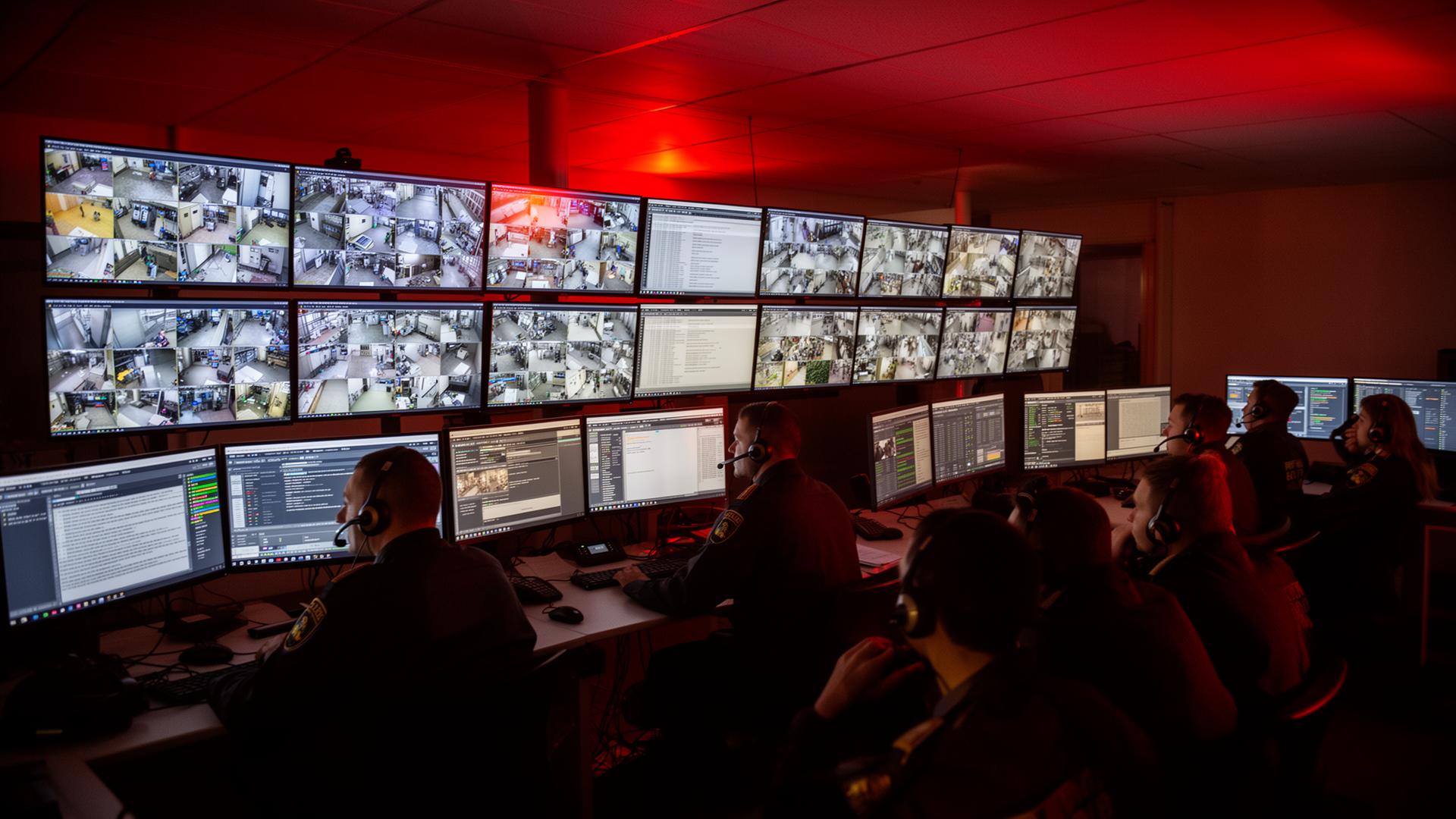 Assured Security Services 24/7 command and control centre